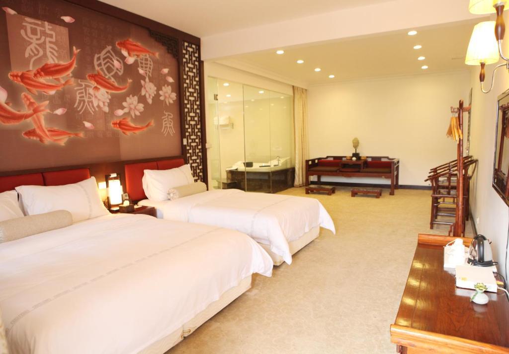 Yangshuo Morning Sun Hotel الغرفة الصورة