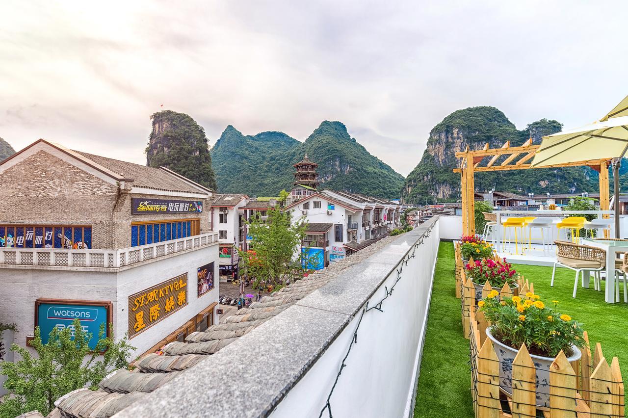 Yangshuo Morning Sun Hotel المظهر الخارجي الصورة