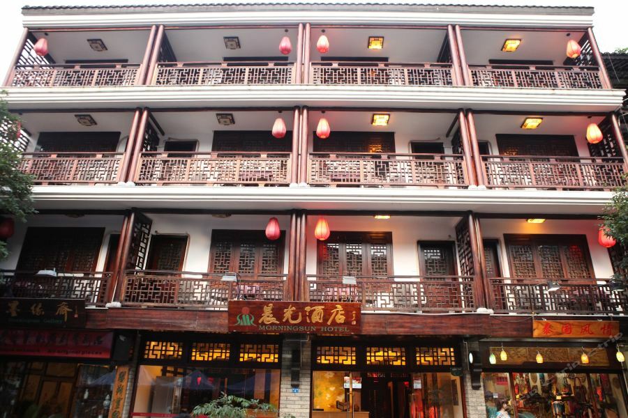 Yangshuo Morning Sun Hotel المظهر الخارجي الصورة